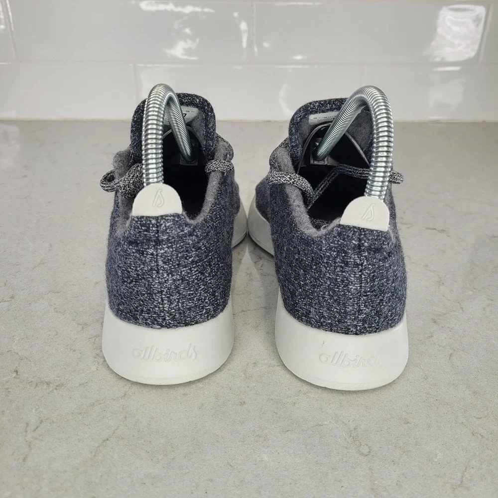 Allbirds Wool‎ Runners WR Gray Lace Up Athletic Shoes Sneakers Womens Size 7 M